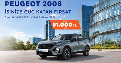 Peugeot  2008 İşinize Güç Katan Fırsat   